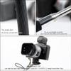 Portable 37 Inch Selfie Stick Phone Tripod Stand, Universal 360 Rotation Extendable Selfie Stick with Rubber Non Skid Feet Super Strong Support Compatible Smartphone & Camera (Black) view 3