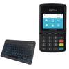 BoxWave Keyboard Compatible with Ingenico Link/2500i - SlimKeys Bluetooth Keyboard - with Backlight, Portable Slim LED 7 Colors - Jet Black view 1