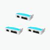 LINOVISION Mini 2 Port POE Extender IEEE 802.3af/at POE Repeater Up to 1000ft Power Over Ethernet Over Cat5/6 Cable, POE Splitter to 2 POE Devices Like IP Cameras, IP Phone (3 Pack)  view 1