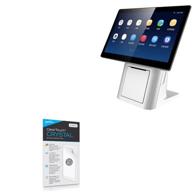 BoxWave Screen Protector Compatible with Newland CPOS X5 (15.6 in) - ClearTouch Crystal (2-Pack), HD Film Skin - Shields from Scratches