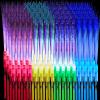 Lewtemi 300 Pcs Fiber Optic Wands Bulk Light up Glow Stick Fiber Optic Sticks Glow in The Dark Party Supplies LED Colorful Flashing Wands for Wedding Party Favors(Bright Color) view 1