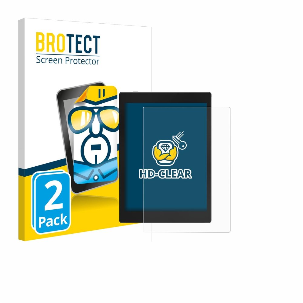 brotect 2-Pack Screen Protector compatible with Onyx Boox Tab Mini C - HD-Clear Protection Film