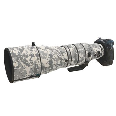 Rolanpro Waterproof Lens Camouflage Cover for Nikon NIKKOR Z 600mm F/4 TC VRS - Camouflage Rain Cover Lens Protective Sleeve Easy Installation #UCP