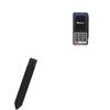 BoxWave Stylus Pouch Compatible with Epos Link Card Reader - Stylus PortaPouch, Pen Stylii Holder Carrier Portable Self-Adhesive - Jet Black view 1