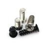 UAMOU 50X M4 M5 L= 8-15mm Cross Phillips Countersunk Head Screw Bolt for PC Case Cooling Fan Heat Dissipation Fix Mount DIY Computer A Cheerfully (Color : Black, Size : M5x15mm) view 3
