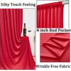10ftx15ft Rainbow Backdrop Curtains for Parties, 6 Panels Red Orange Yellow Turquoise Purple Blue Colorful Photo Backdrop Drapes for Wedding Birthday Party Background Baby Shower view 2