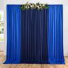 10x10ft Wrinkle Free Royal Blue Backdrop Curtains & Navy Blue Backdrop Drapes for Parties, Photo Backdrop for Birthday Wedding Party Photography Background view 1