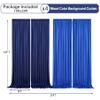 10x10ft Wrinkle Free Royal Blue Backdrop Curtains & Navy Blue Backdrop Drapes for Parties, Photo Backdrop for Birthday Wedding Party Photography Background view 3