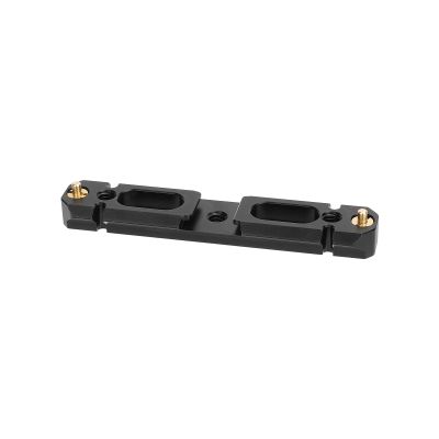 CAMVATE NATO Safety Rail with Cold Shoe & 1/4"-20 Accessory Mount (3.9") - 3419