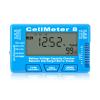 LCD Digital Battery Capacity Checker RC CellMeter8 Balance Arrester2-8S 4-8S Servo LiPo Li-lon Steering Gear NiMH Battery Tester (Color : Blue) view 1