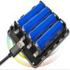 diymore 1865O Battery Holder Four Li-ion V9 Battery Shield Micro USB 5V/3A 3V/1A Power Bank Battery Charging Module(4 Holders) view 3