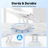 AboveTEK Anti-Theft Tablet Stand iPad Locking & Security Stand, Countertop & Wall Mount POS Stand, 360 Swivel Kiosk Stand for iPad/iPad Air/iPad Pro Ideal for Retail Business (White) view 3