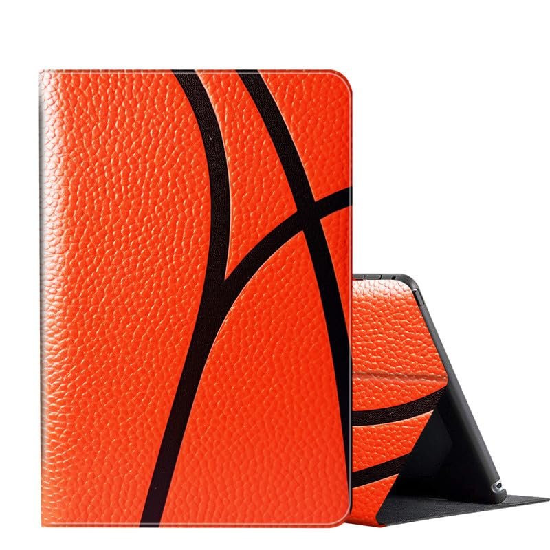 Case for 6.8'' Kindle Paperwhite (11th Generation,2021) & Paperwhite Signature Edition,PU Leather Folio Stand Smart Cover Case for Kindle Paperwhite 2021 E-Reader,Basketball Sport