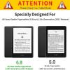 Case for 6.8'' Kindle Paperwhite (11th Generation,2021) & Paperwhite Signature Edition,PU Leather Folio Stand Smart Cover Case for Kindle Paperwhite 2021 E-Reader,Skeleton Magic Ouija Board view 2