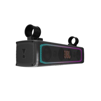 JBL RallyBar - 21" Bluetooth Universal Outdoor Vehicle Soundbar with Built-in 150w RMS Amplifier, LED Lights, IP66 Water & Dust Resistant, Black