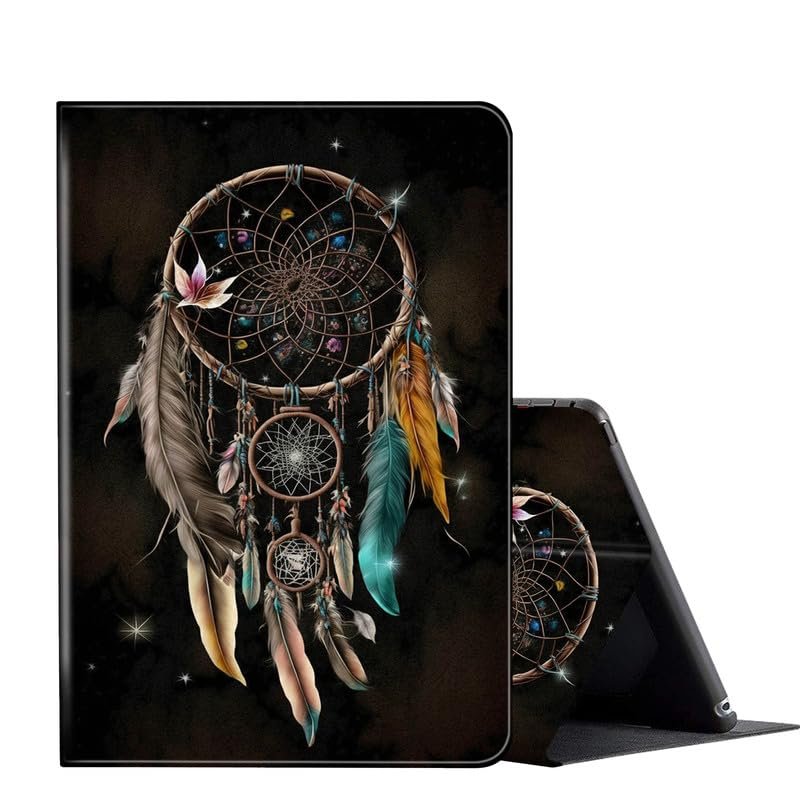 Case for 6.8'' Kindle Paperwhite (11th Generation,2021) & Paperwhite Signature Edition,PU Leather Folio Stand Smart Cover Case for Kindle Paperwhite 2021 E-Reader,Boho Dream Catcher