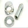 BLUEROCK 5/8" (16mm) C8 and 7/8" (22mm) C10 Small Cable Adapter Kit for Sectional Pipe Drain Cleaning Machines SDS200 & SDS200B view 1