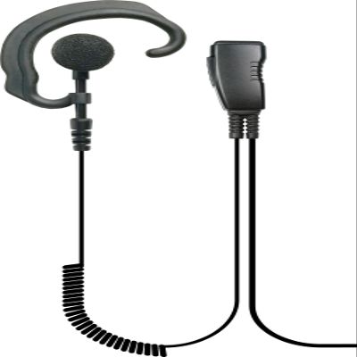 PRYME SPM-383EB Responder Medium Duty Lapel Mic w/Soft Ear-Hook Earphone - for MotoTRBO and APX Series