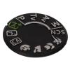 Camera Mode Dial, Patch for 700D Plate Interface Cover Replacement Repair Part Accessory Pad Turntable view 1