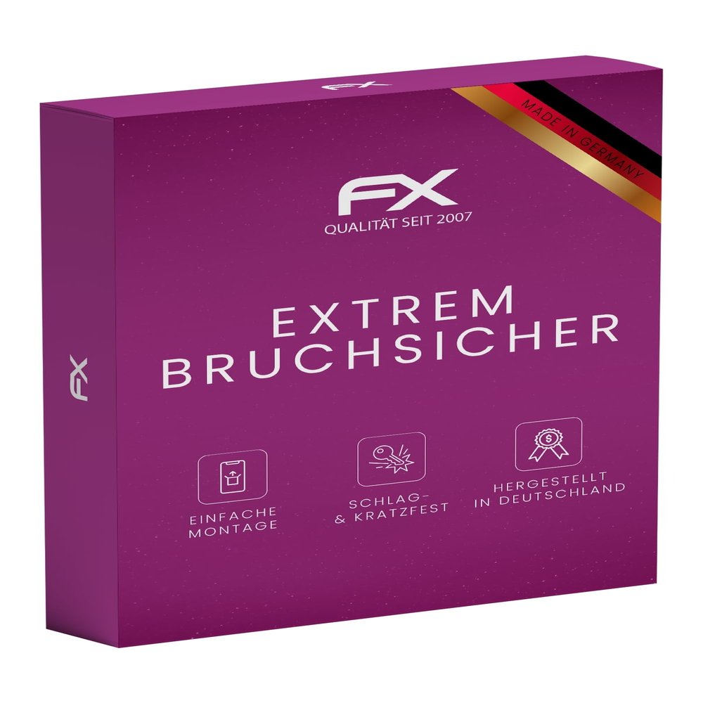 atFoliX Plastic Glass Protective Film compatible with Aoro M3, 9H Hybrid-Glass FX Screen Protector