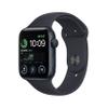 Apple Watch SE (2nd Gen) (GPS, 44mm) - Midnight Aluminum Case with Midnight Sport Band, M/L (Renewed Premium) view 1