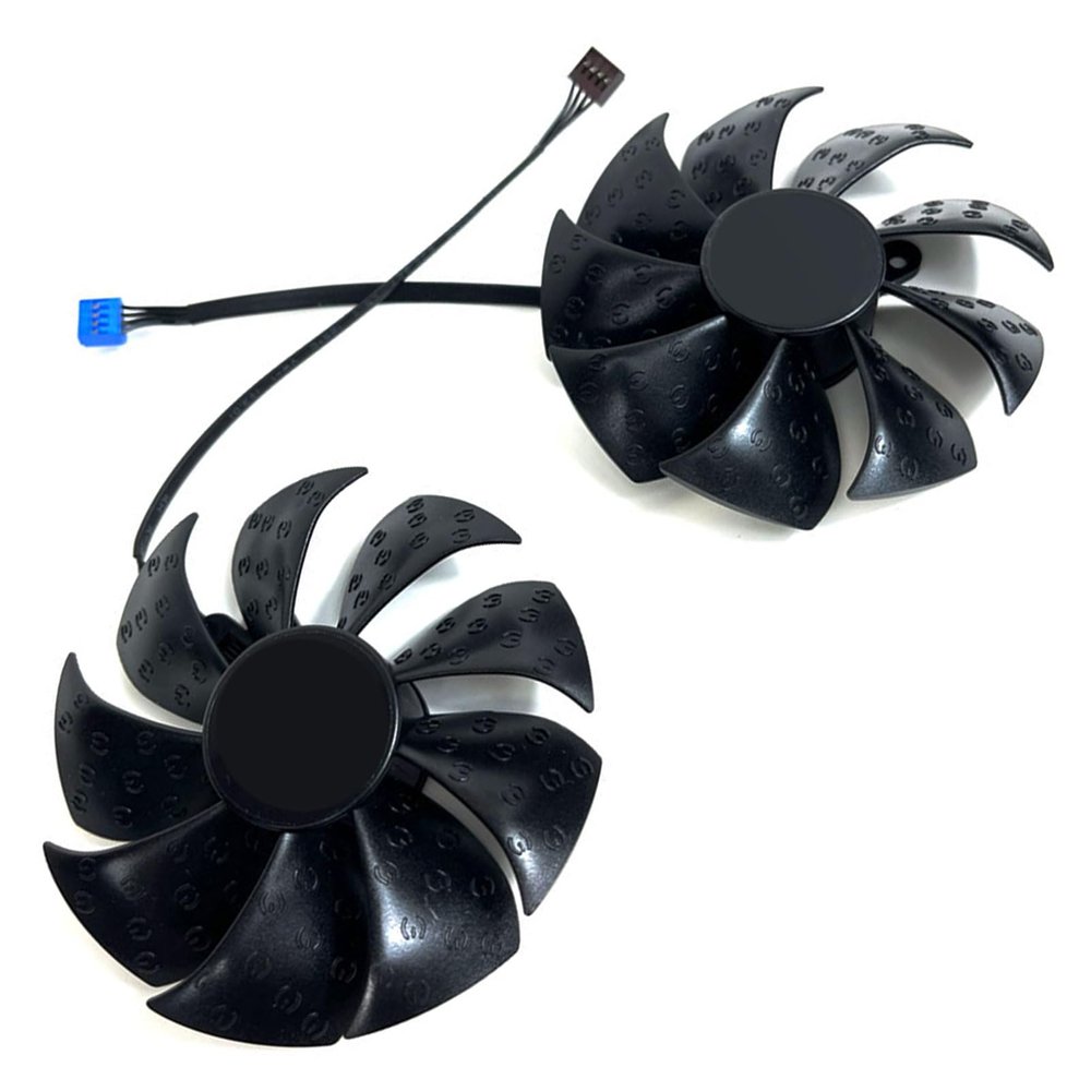 PLD09220S12HH 87mm 12V 0.55A 4 Pin Graphics Card Cooling Fan Replacement for EVGA RTX 3050 3060 3060TI XC Gaming Video Card Cooler Fans (2PC)