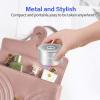 LENRUE Portable Wireless Bluetooth Speaker with Built-in-Mic,Handsfree Call,AUX Line,HD Sound and Bass for iPhone Ipad Android Smartphone and More (Silver) view 2