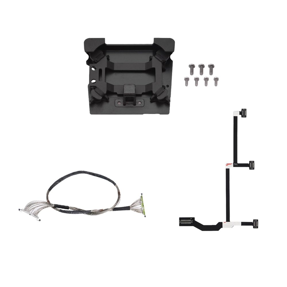 SeiZed Flex Ribbon Flat Cable for DJI Mavic Pro Drone Gimbal Mounting Plate Damping Bracket Signal Line Gimbal Board Replacement Parts (Color : 3 in 1 Set)