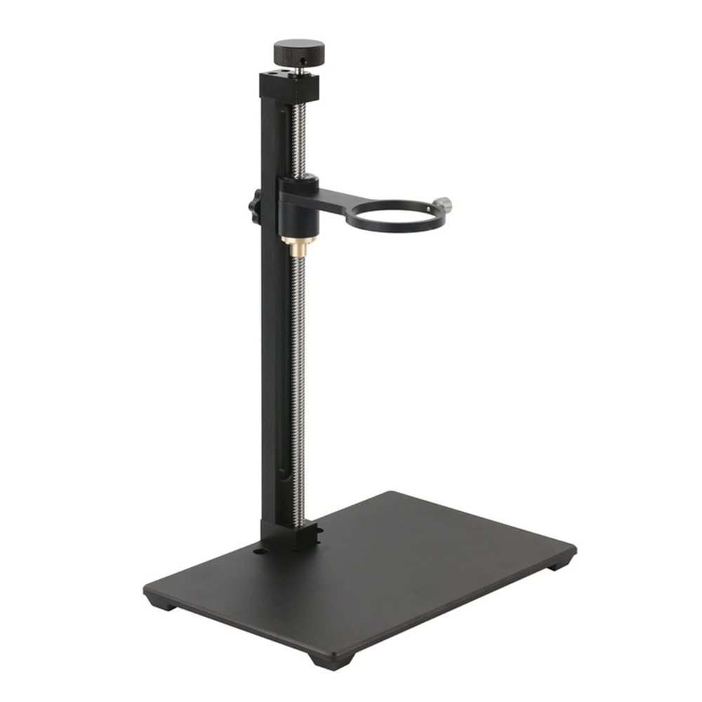 VAKUUM Lab Microscope Slides Aluminum Alloy Video Microscope Camera Stand 50mm Focusing Microscope Parts (Color : 50mm)