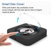 MICOCIOUS Portable CD Player with Bluetooth Desktop CD Player for Home CD Music Players withTimer,Built-in Dual Speakers with LED Display Home Audio Boombox FM Radio (Black) view 4