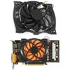 120mm 12V 0.15A 4 Pin Graphics Card Cooling Fan Replacement for ZOTAC GTS250 GT240 GT440 Video Card Cooler Fans view 2