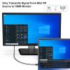 BENFEI Mini DisplayPort to HDMI 10 Feet Cable [4K@30Hz, Aluminum Shell, Nylon Braided] Compatible with MacBook Air/Pro, Microsoft Surface Pro/Dock, Monitor, Projector and More view 2