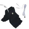 Winmany Women's & Men's USB Heated Gloves Mitten Full & Half Fingerless Winter Hands Warmer Laptop Gloves view 1