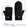 Winmany Women's & Men's USB Heated Gloves Mitten Full & Half Fingerless Winter Hands Warmer Laptop Gloves view 3