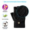Winmany Women's & Men's USB Heated Gloves Mitten Full & Half Fingerless Winter Hands Warmer Laptop Gloves view 4