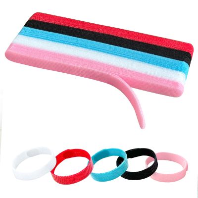 SGLXQ 50PCS 6 Inch Reusable Cable Ties,Adjustable Cable Management,Cord Organizer,Cable Organizer,Multi-Purpose Wire Ties(Multi-color)