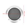 4pcs 2inch Car Speaker Grill,Speaker Grill Covers,Audio Speaker Grille Protective Decorative Audio Speaker Mesh Grille ABS Plastic Frame with Metal Mesh(silver) view 2
