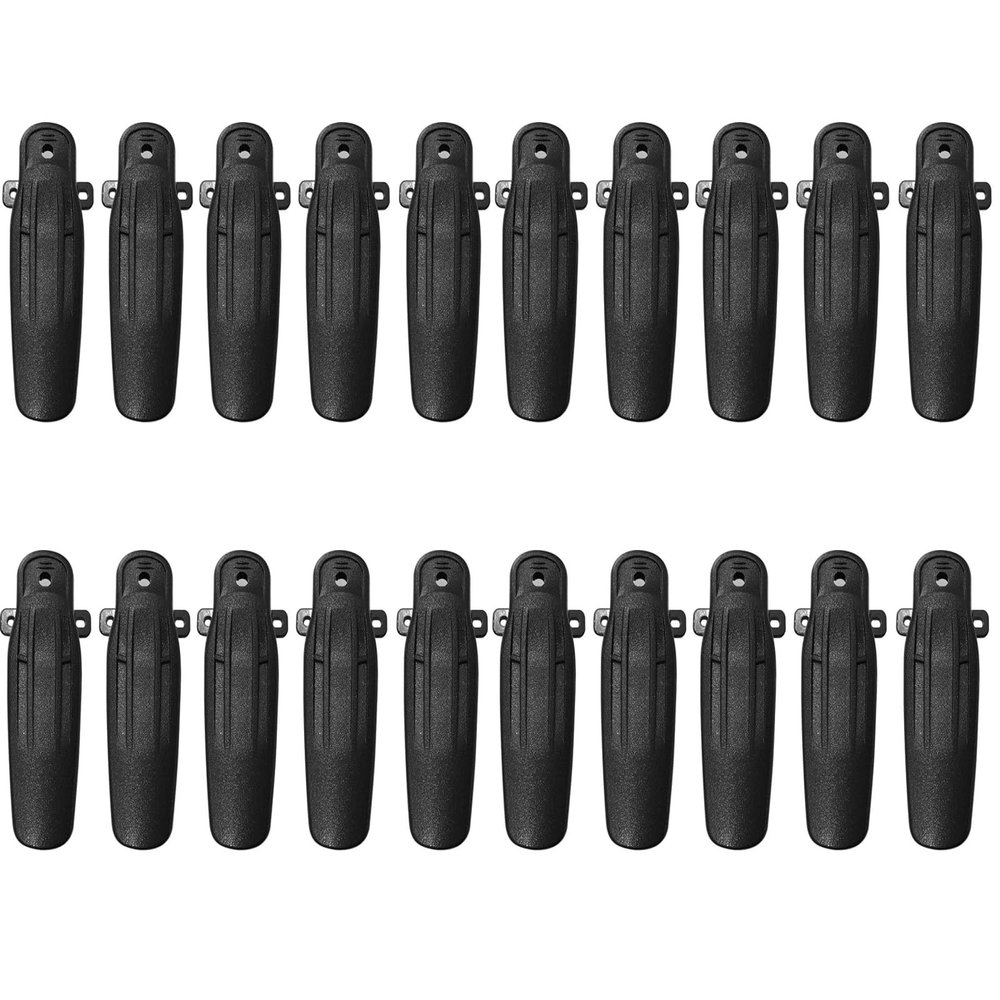 Amazingxiax 20Pcs KBH-11 Belt Clip Compatible with Radio TK2180 TK3180 TK5210 TK5220 TK5310 TK5200 NX5300 NX5400 NX210 NX200 NX300 NX200G NX300G NX210GK NX410