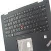 Bayjebu Parts for Lenovo ThinkPad X1 Yoga 2nd Gen Palmrest Keyboard Bezel US-English Black 01HY808 view 3