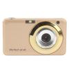 2.7in Digital Camera, 48MP Digital Video Camcorder Camera 8X Digital Zoom ABS Metal Material Rechargeable Kids Camera with 32 GB Card for Children Beginners Gifts (Gold) view 1