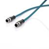 ZBLZGP 2m M12 4-Pin D-Code Male to Male Profinet Cable, IP67 Shielded Cat5e Industrial Ethernet Cable | for Omron, Sick, Baumer Encoder, Sensor & Camera, Green (RAL 6018) Jacket view 3