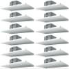 Rockville DCS6T 70V 6.5" Commercial Drop Ceiling Tile Speaker, Clear Audio, Easy Install, Durable Build, for Offices and Retail, 12- Piece view 1