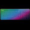 Bastron Wired Glass Touch Smart Keyboard with Intergrated Trackpad Waterproof Surface Dust-Proof for Computer PC view 1