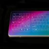 Bastron Wired Glass Touch Smart Keyboard with Intergrated Trackpad Waterproof Surface Dust-Proof for Computer PC view 4