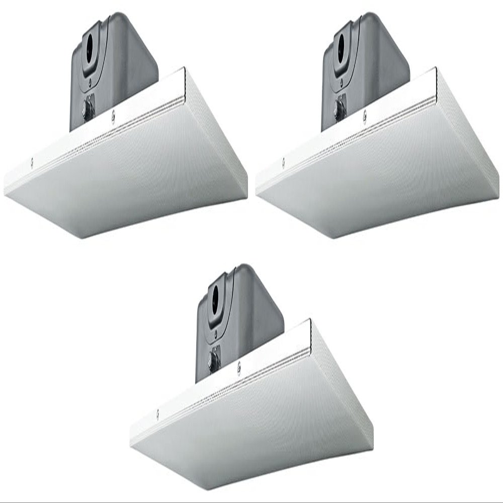 Rockville DCS6T 70V 6.5" Commercial 2' x 1' Drop Ceiling Tile Speaker, Clear Audio, Easy Install, Durable Build, for Offices and Retail, 3-Piece