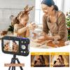 Waterproof Digital Camera,17 FT Underwater Camera 2.8" LCD HD1080P 30MP Kids Video Camcorder with 32G Card and Rechargeable Battery,Point and Shoot Camera for Kids Teenagers Students Gifts Blue view 3