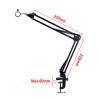 1200x Digital Microscope 9'' LCD USB Camera Stand Arm Holder Gooseneck LED Ring Light Spotlight for Electronic Mobile Phone PCB Jewellery Watch Repair Soldering Lab Biology (9'' LCD) view 4