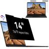 Mamol Magnetic Laptop Privacy Screen 14 inch ,16:9 Aspect Removable Anti Glare Protector Blue Light Privacy Screen Filter,Filter Shield Compatible with HP/Dell/Acer/Asus/Samsung/Lenovo/Thinkpad Envy view 1