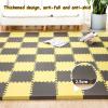 YFQHZDS 10Pcs Foam Floor Tiles, Interlocking, Non-Slip, Square, Modern, Animal Theme, All Ages, 60x60cm, 10 Count view 3