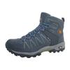 Brtting Unisex Mount Pinos High Trekking Boots, Anthracite, green, orange, 5.5 view 3